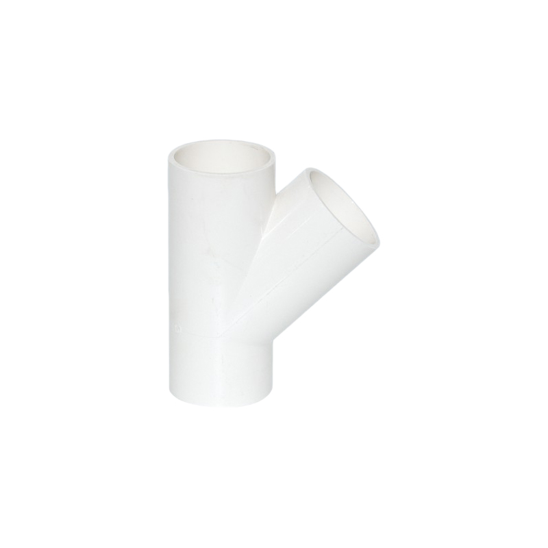 قمصان UPVC 45° Y (إمدادات المياه)