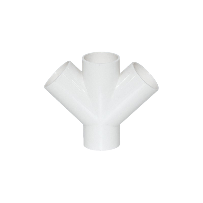 قمصان UPVC 45° مزدوجة على شكل حرف Y (إمدادات المياه)